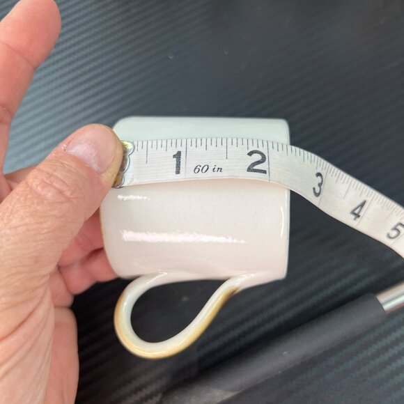 Williams Sonoma Gold Rimmed Demitasse Espresso Cups Set of 4 Coffee - Picture 6 of 7